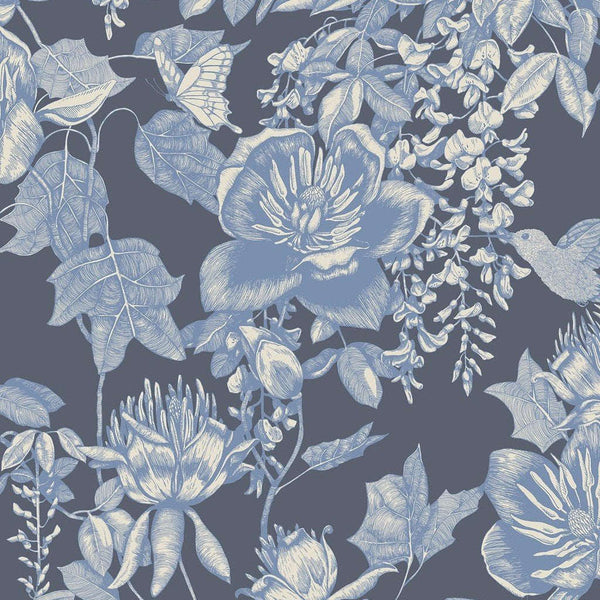 Tivoli-Behang-Tapete-Cole & Son-Indigo-Rol-99/7032-Selected Wallpapers