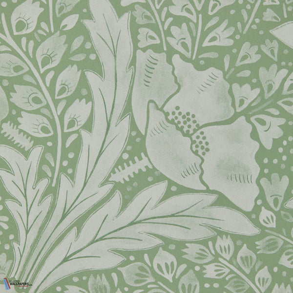 Tudor Poppy-Behang-Tapete-Liberty-Fern-Rol-07222201Y-Selected Wallpapers