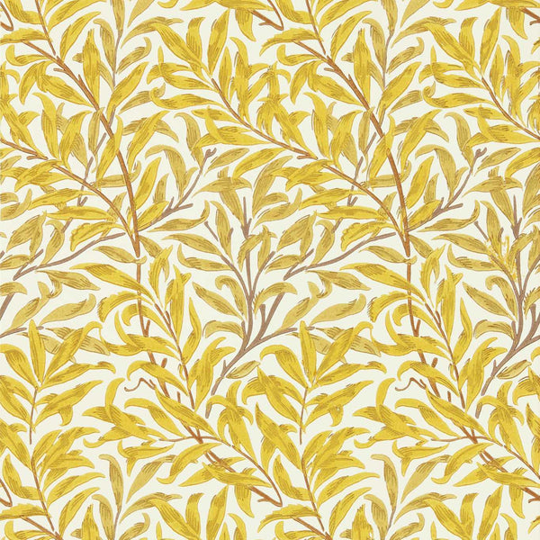 Willow Bough-Behang-Tapete-Morris & Co-Summer Yellow-Rol-217089-Selected Wallpapers