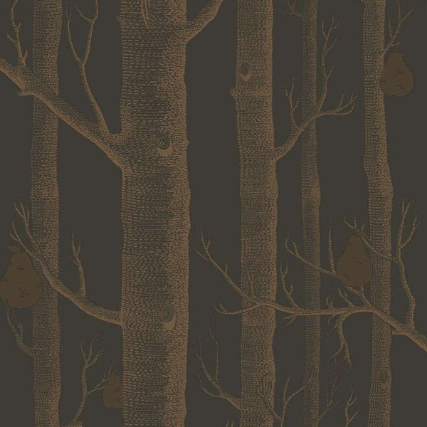 Woods & Pears-behang-Tapete-Cole & Son-Metallic Bronze-Rol-95/5028-Selected Wallpapers