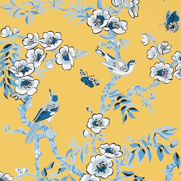 Yukio-Behang-Tapete-Thibaut-Yellow-Rol-T20840-Selected Wallpapers